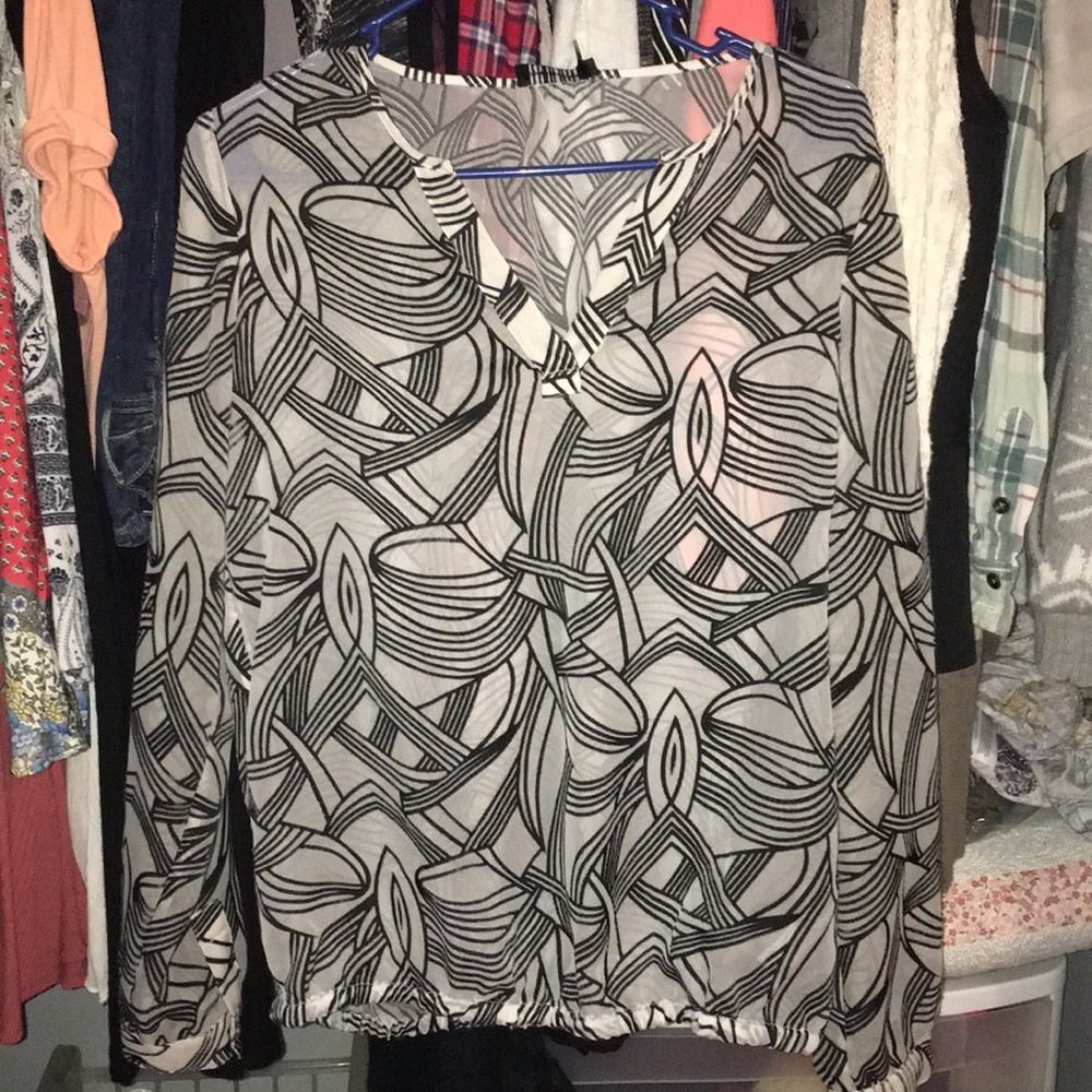 Dress top blouse